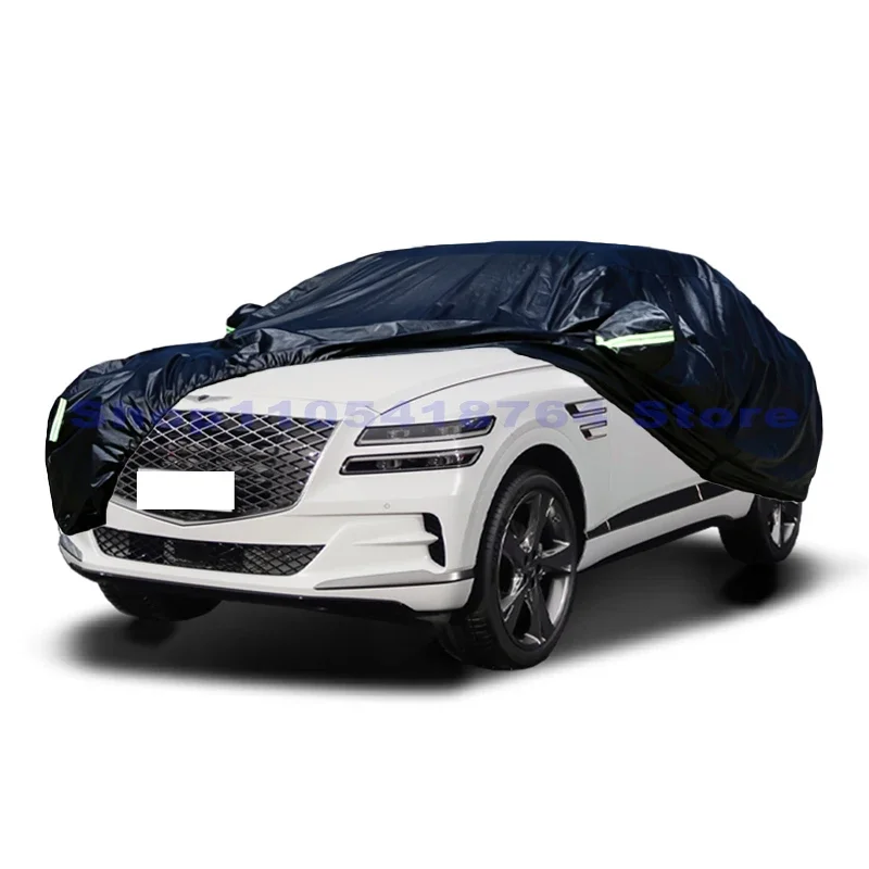 Car Cover Outdoor Protection Full Exterior Snow Cover Sunshade Dustproof Protection Cover For Genesis GV80