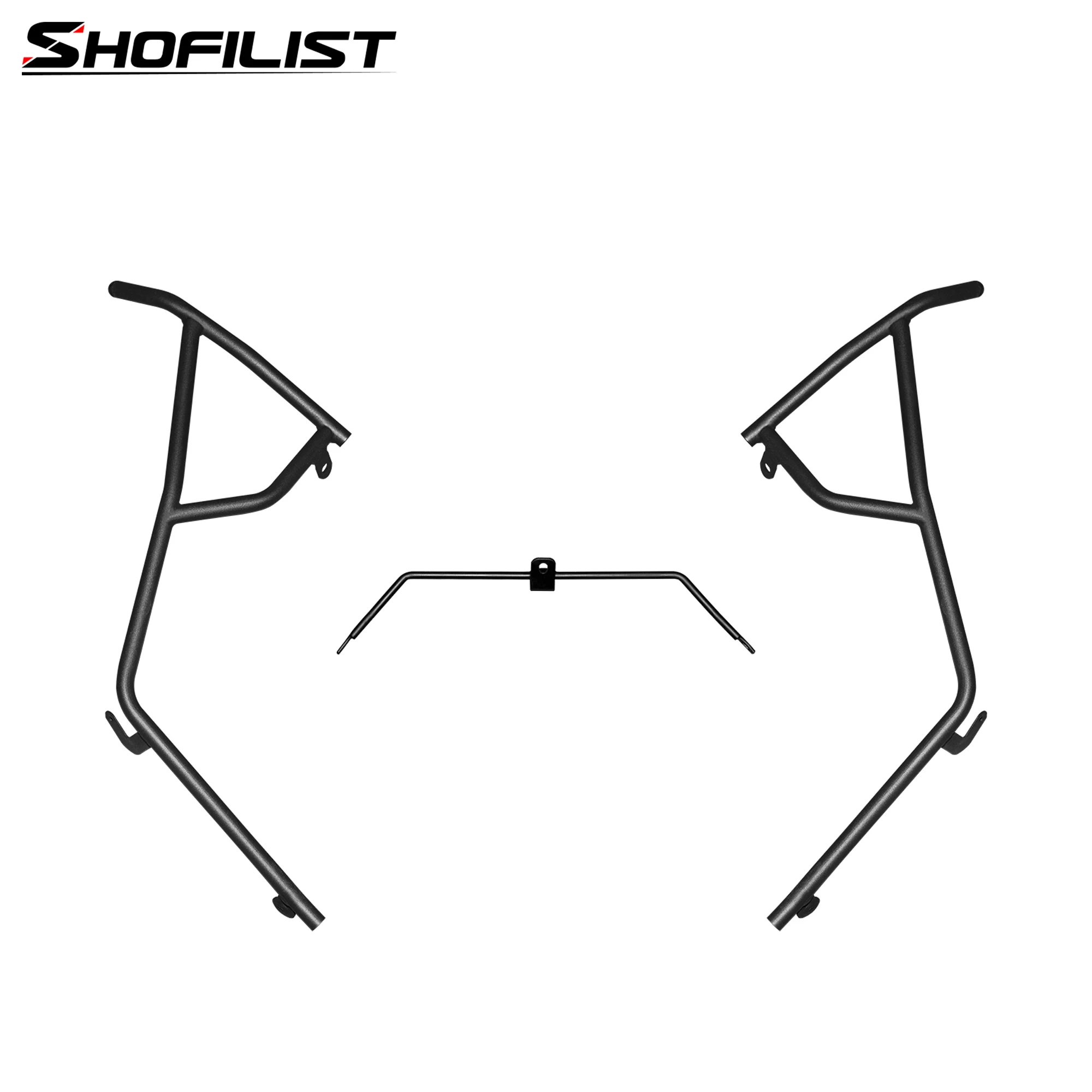 

For YAMAHA FORCEX Fuying Motorcycle Bumper High Carbon Steel Bumper Thickened Anti Drop Bar Enhanced Support Protection Frame