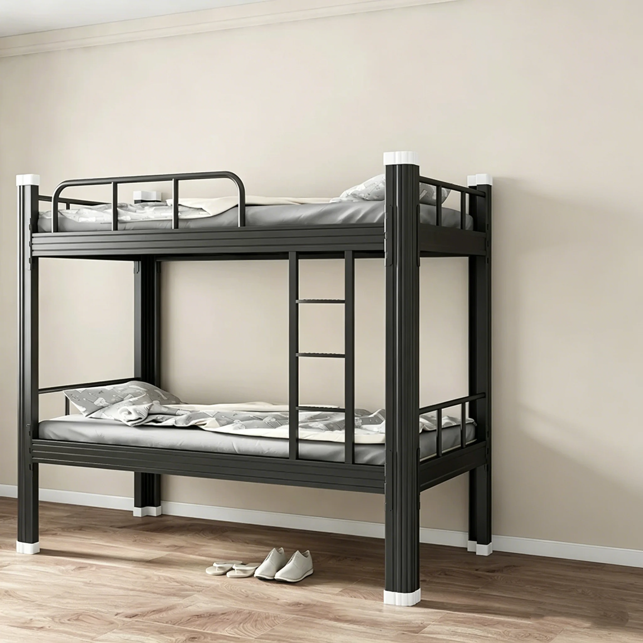 Durable Steel Bunk Bed Frame For School Dormitory Projects Large Scale Supply Metal Bed