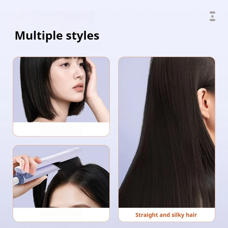 Professional Hair Straightener Ceramic Ionic Fast Heat-Up Hair Flat Iron Negative Ion Iron Hair Straightener
