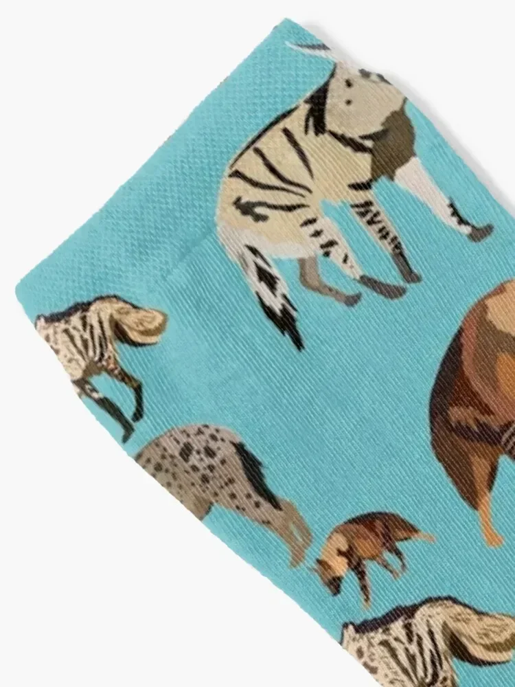 H is for Hyena Socks Non-slip aesthetic Men's Socks Luxury Women's