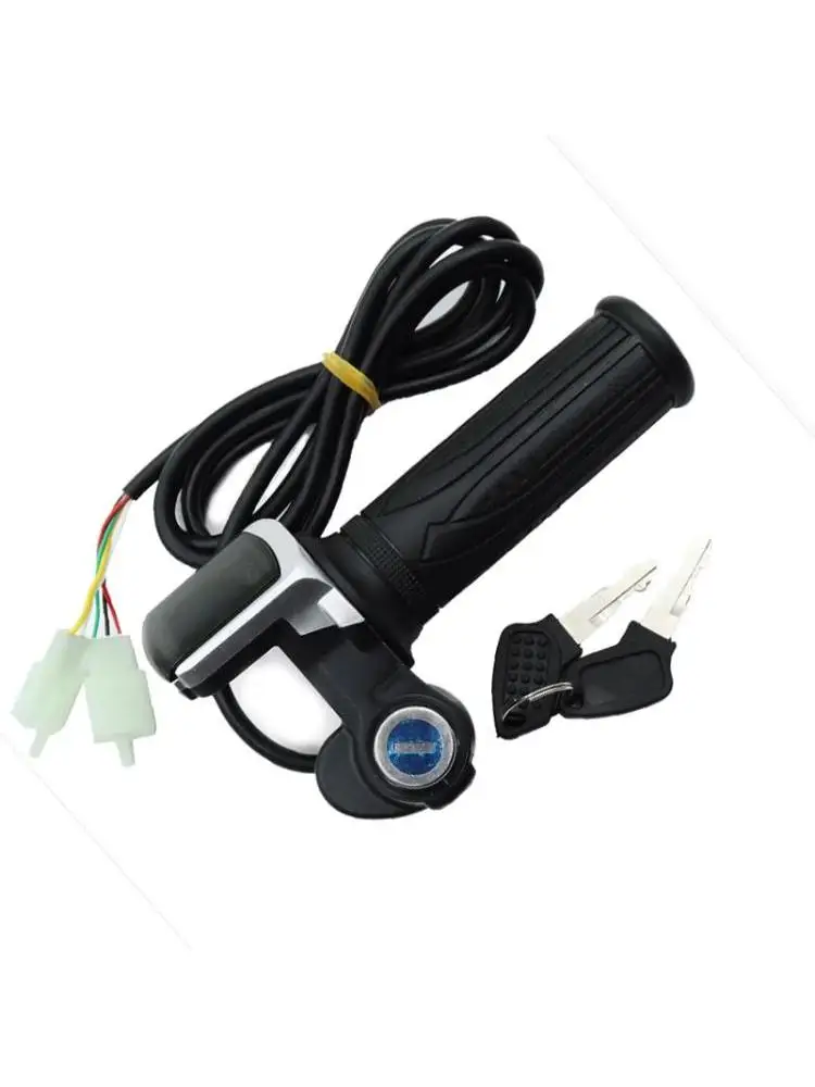AliExpress NONE 1 Pair 24V 36V 48V E-Scooter LCD Speed Display Twist Grip Throttle for electric scooter  Electric Bicycle Motorbike Repair