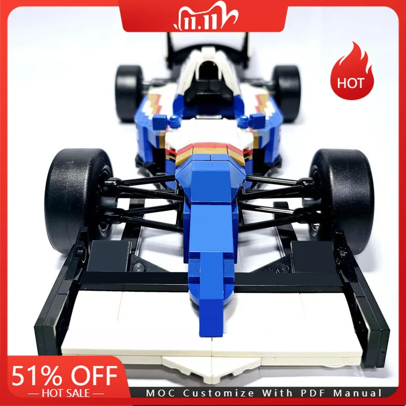 

904 PCS MOC Cool Technology Racing Supercar Model Building Blocks Speed Vehicle Bricks Toys Children And Adults Christmas Gifts
