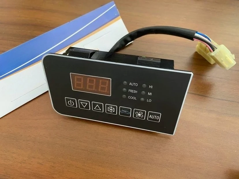 Suzhou Jinlong Haige Bus Air Conditioning Control Panel Air Conditioning Manipulator Tongchuang TY-08042 Switch Adjustment