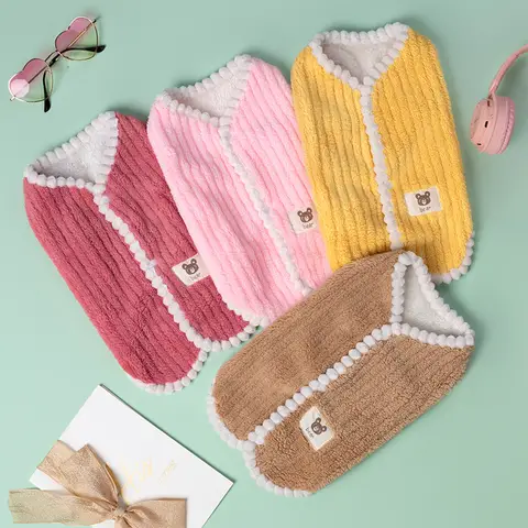 Soft Fleece Winter Warm Pet Clothes Cute Dog Coat Puppy Jacket for Small Dogs Cats French Bulldog Chihuahua Yorkies Costume MY03