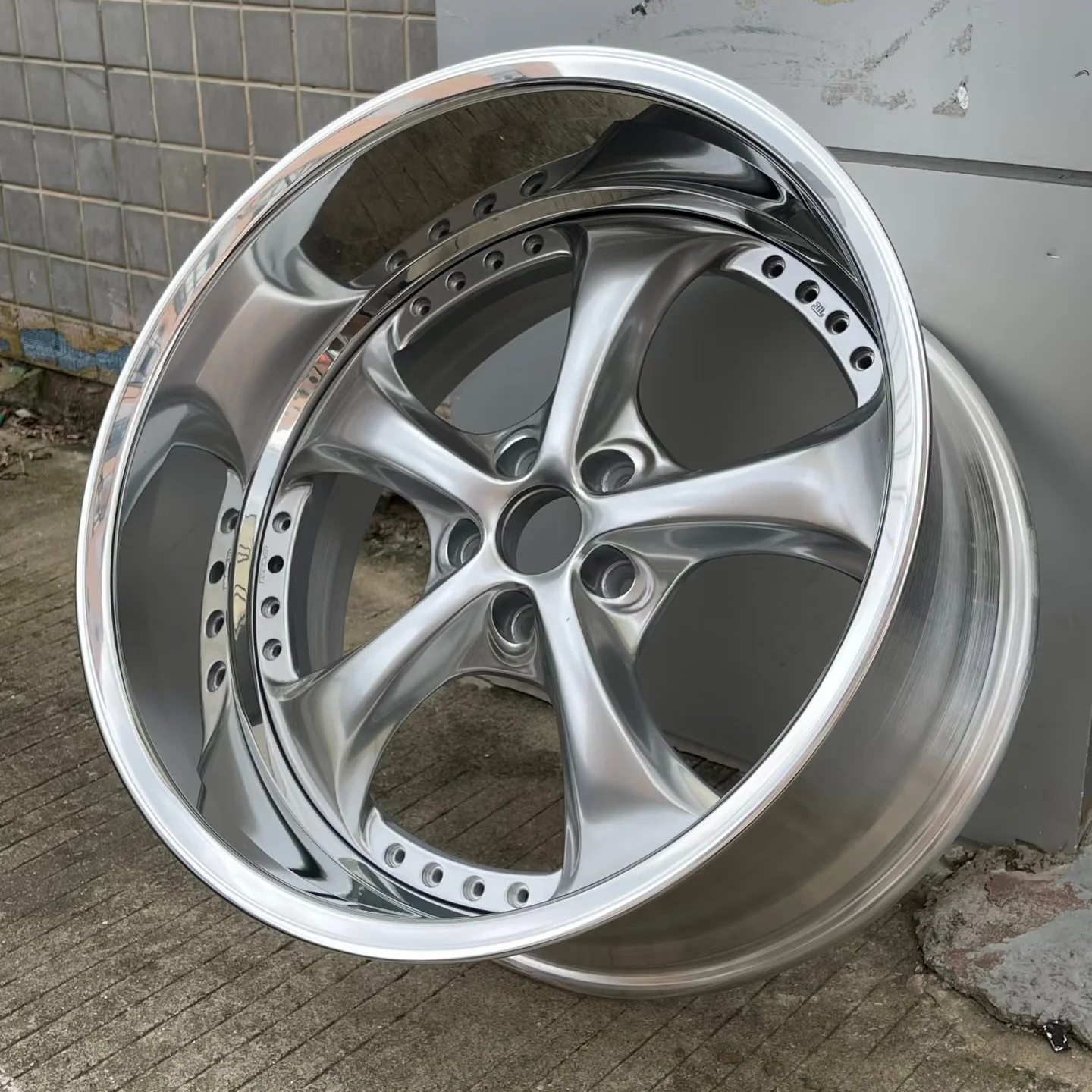 *forTwo-piece Forged Wheels, Sizes 17, 18, 19,- 22, 23, 24 Inches for Toyota, Honda, Ford, Mazda 5x100 5x110 5x115 5x108 5x114.3