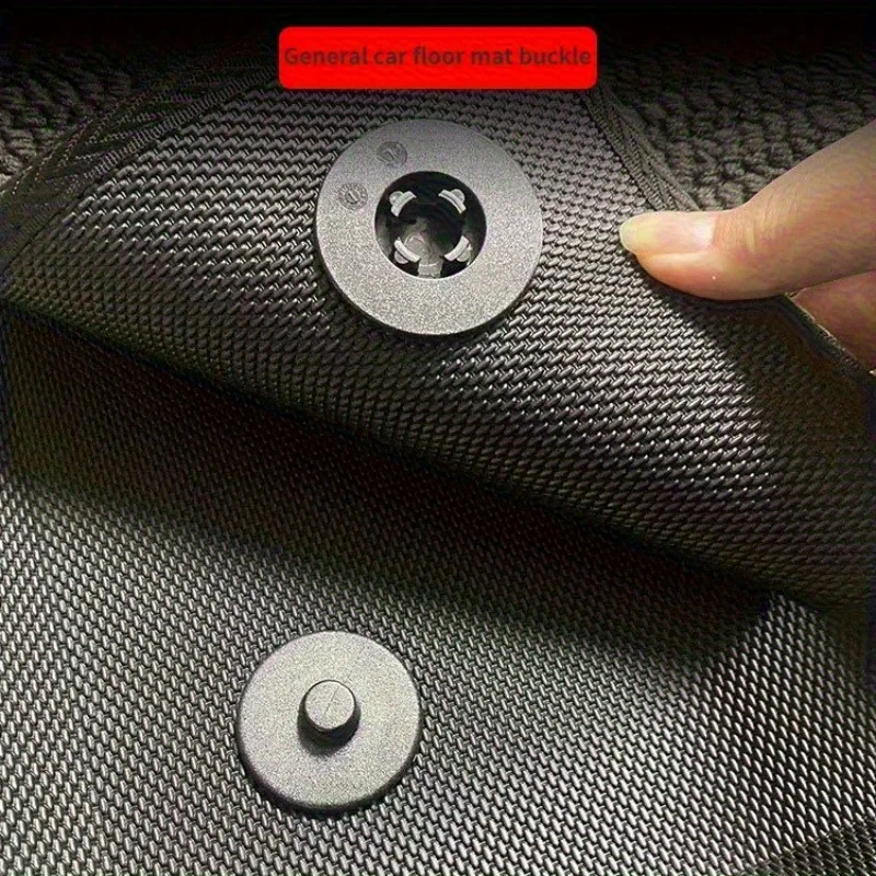 Auto Stamm Boden Matte Clip Halter Grip Teppich Befestigung Klemme Schnalle Haken Verschluss Retainer Beständig Teile Zubehör Auto Universal