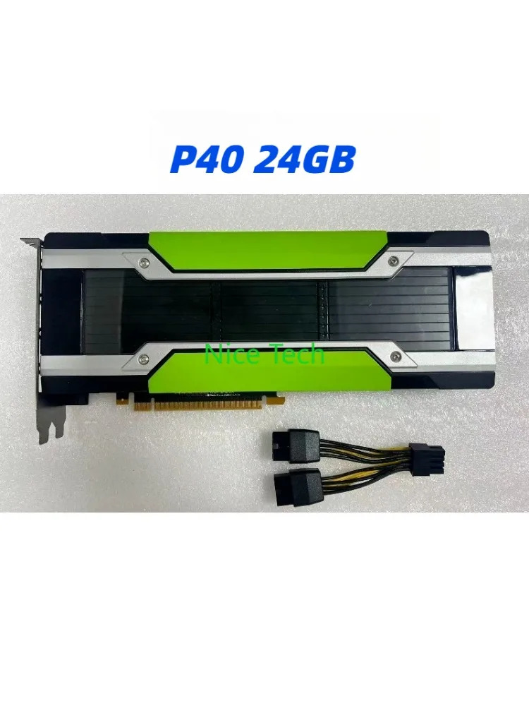 P40 24GB DDR5 GPU-kaart Dual Slot PCI-E 3.0 x16 voor AI en Machine Learning - afbeelding 2