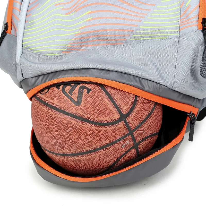 Bolso de gimnasio para hombre y mujer, bolsa deportiva cilíndrica de un solo hombro, de viaje, mochila de baloncesto