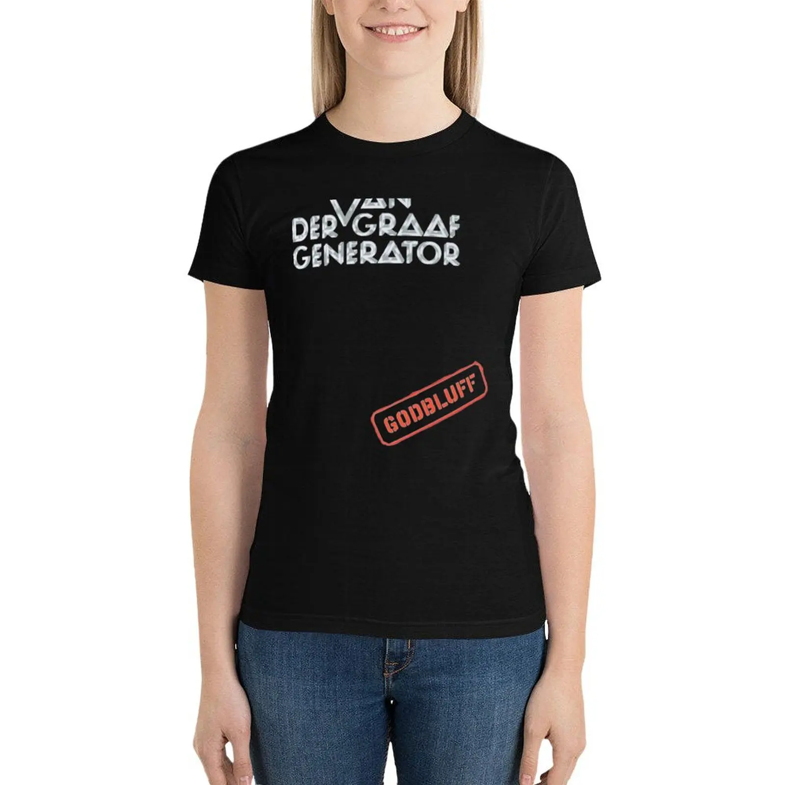 Van Der Graaf Generator - Godbluff T-Shirt Female clothing woman t shirt