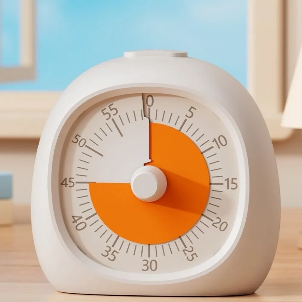 إدارة الوقت مؤقت بصري الانضباط الذاتي 60 دقيقة المطبخ العد التنازلي تذكير الموقت تذكير الإلكترونية للأطفال الموقت #2