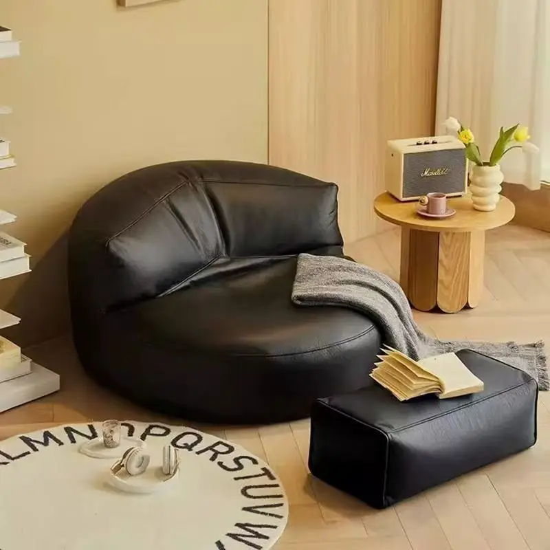 Lazy sofa reclining sleeping tatami seat bean bag balcony back chair bedroom room single small sofa