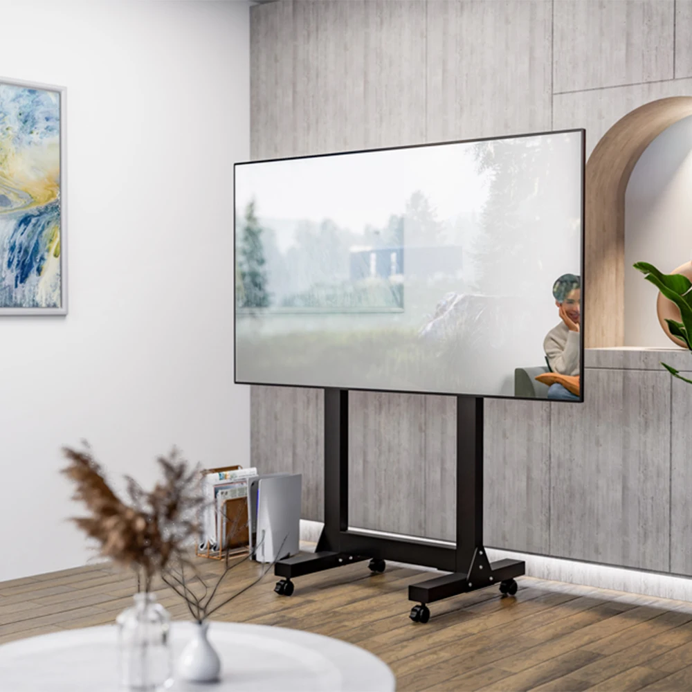 Hight Quality Led Tv Bracket Fixed Stand Wall Lift up Down Tv Trolley Stand With Tv Lift System