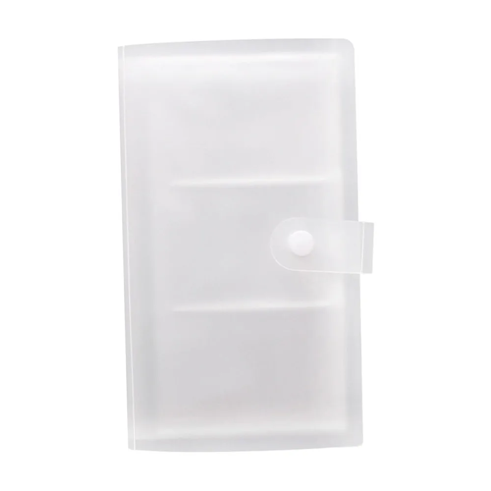 Practical PP Business Card Holder multifunction Lightweight Name Card Book practical Postcard Binder Book For Business