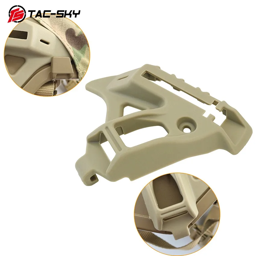 TS TAC-SKY Airsoft Helmet Adapter Compatible with IHPS Tactical Helmets Side Rail Replacement Kit for Rail Adapters