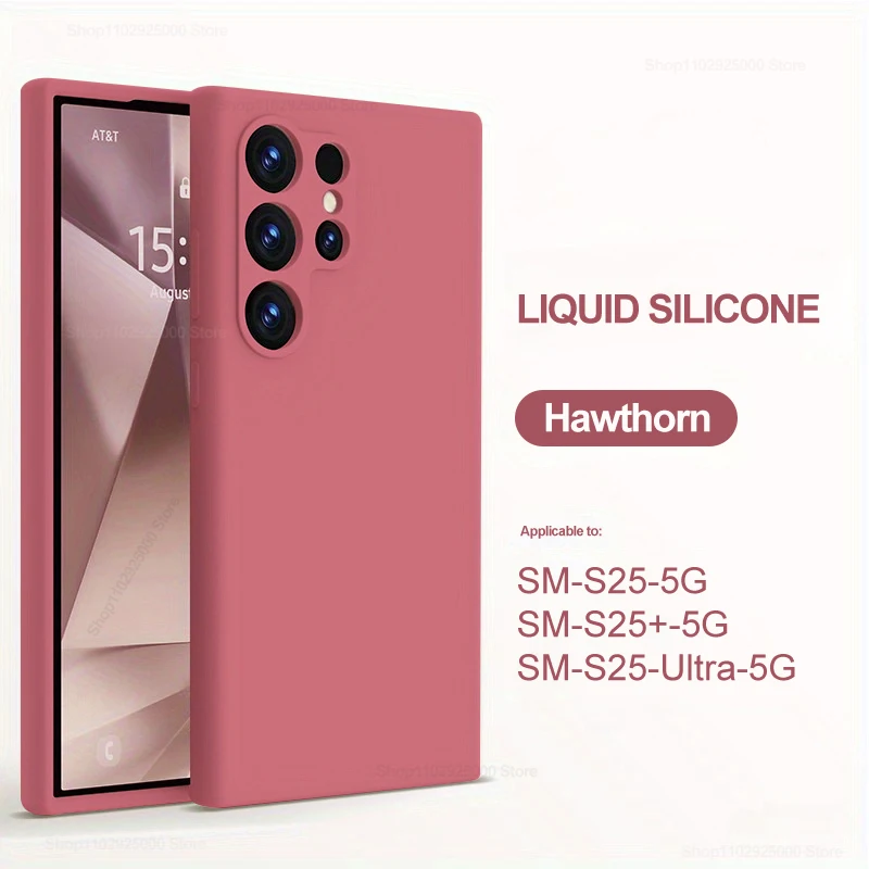 Hülle für Samsung S26 Ultra Flüssigsilikonhülle für Samsung Galaxy S26 S25 S24 Ultra Plus Weiche Schutzhülle für Samsung S23 Ultra Hüllen – Detail 9