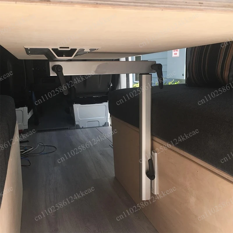 RV Caravan Aluminum Alloy Table Leg Movable Rotatable and Height Adjustable Camper Camping Accessories