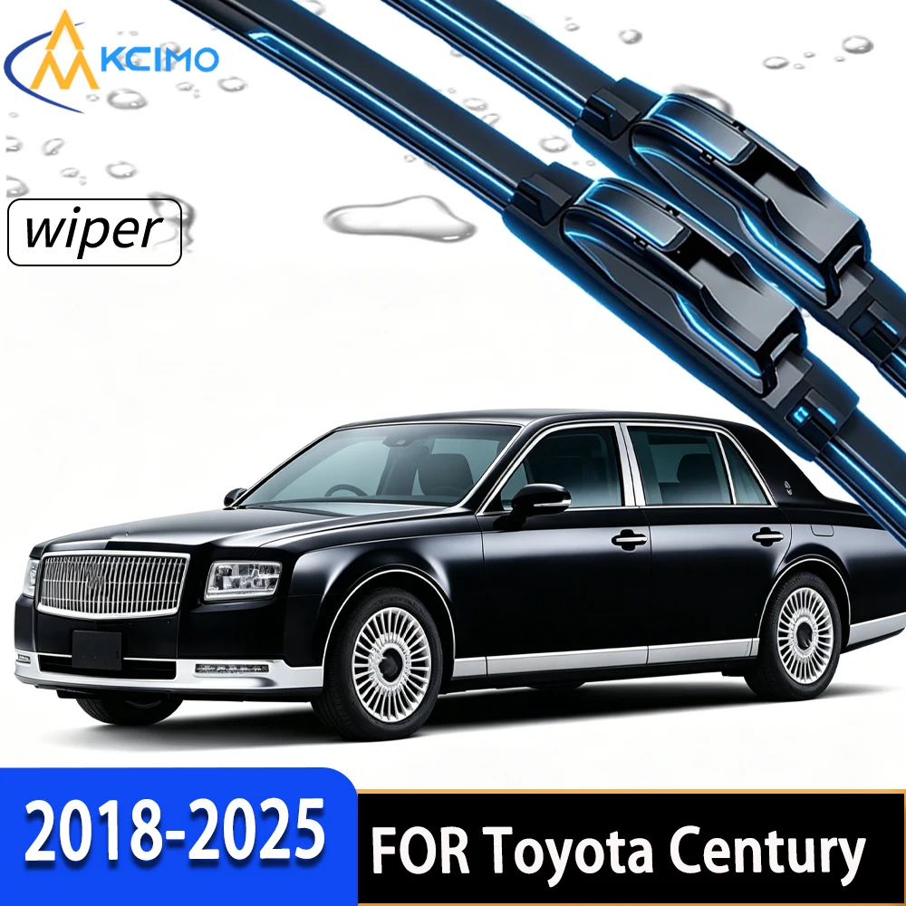 

Premium High-Performance Front Windscreen Wiper Blades with Durable Rubber, Direct Fit for Toyota Century G60 2018-2025