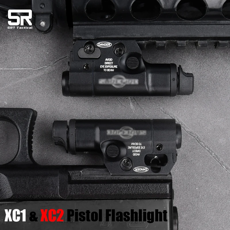 XC2 Laser Light XC1 Flashlight With No Mark/Wadsn Mark Weapon Light Pistol Flashlight Metal Led Hang Under Mount Glock Rail