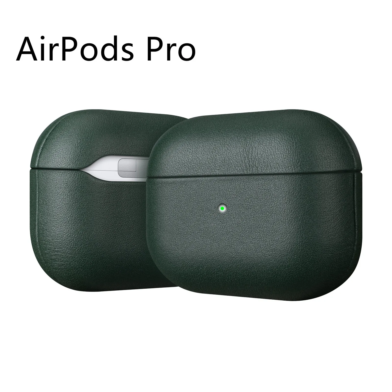 Fashion Able High-end Plain Leather Suitable For Apple AirPods Pro Pro2 Anti Drop Bluetooth Earphone Protective Case