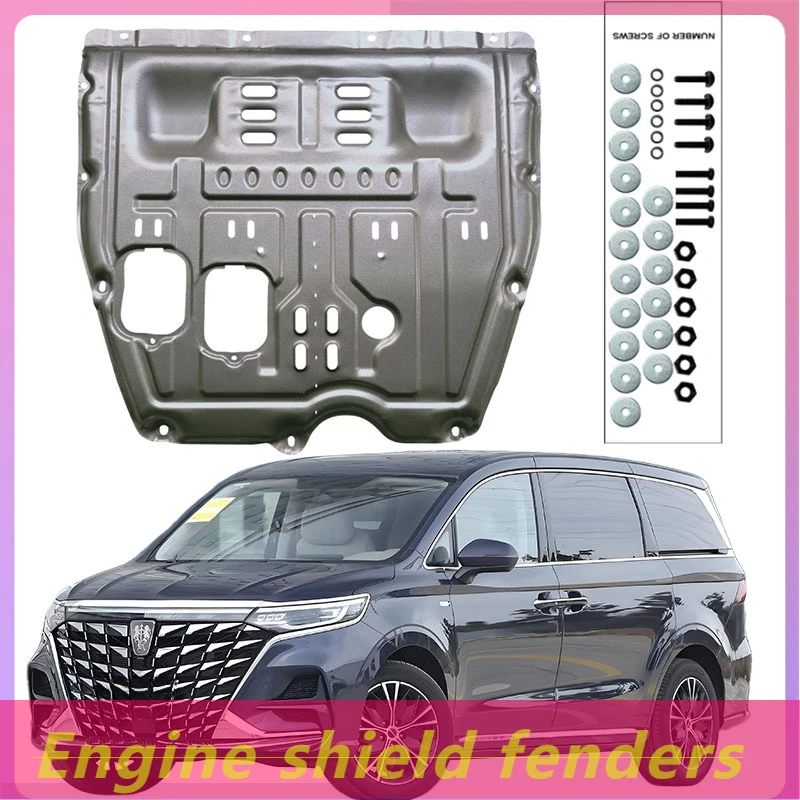 Engine Splash Guards Engine Shield 3D Printed Reinforced Design Anti Rust Perfect Fit For Roewe iMAX8 2021-2023 2.0T