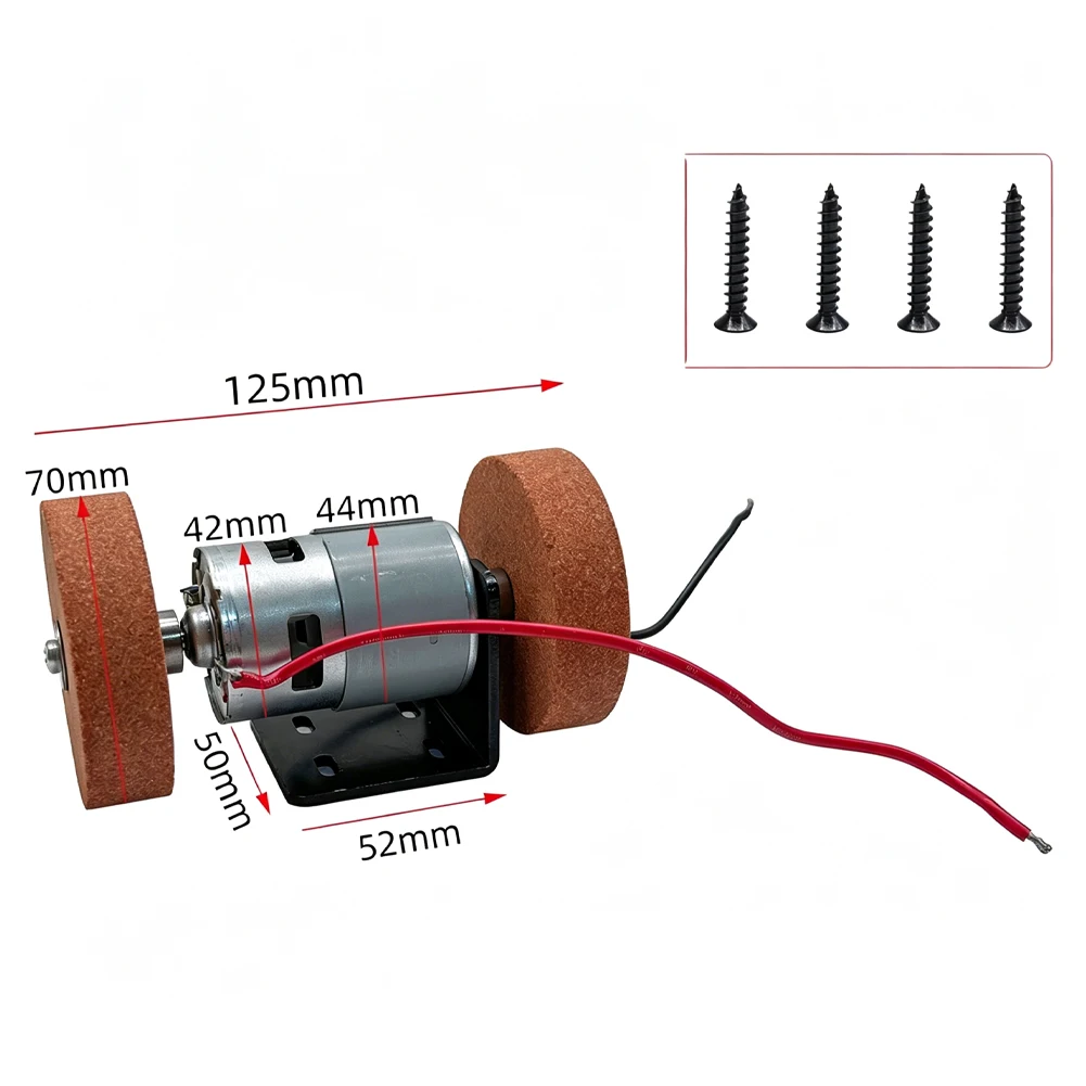 Portable Grinding Machine 21V Motor Grinder Low Vibration Metal Construction Easy Installation Precise Grinding