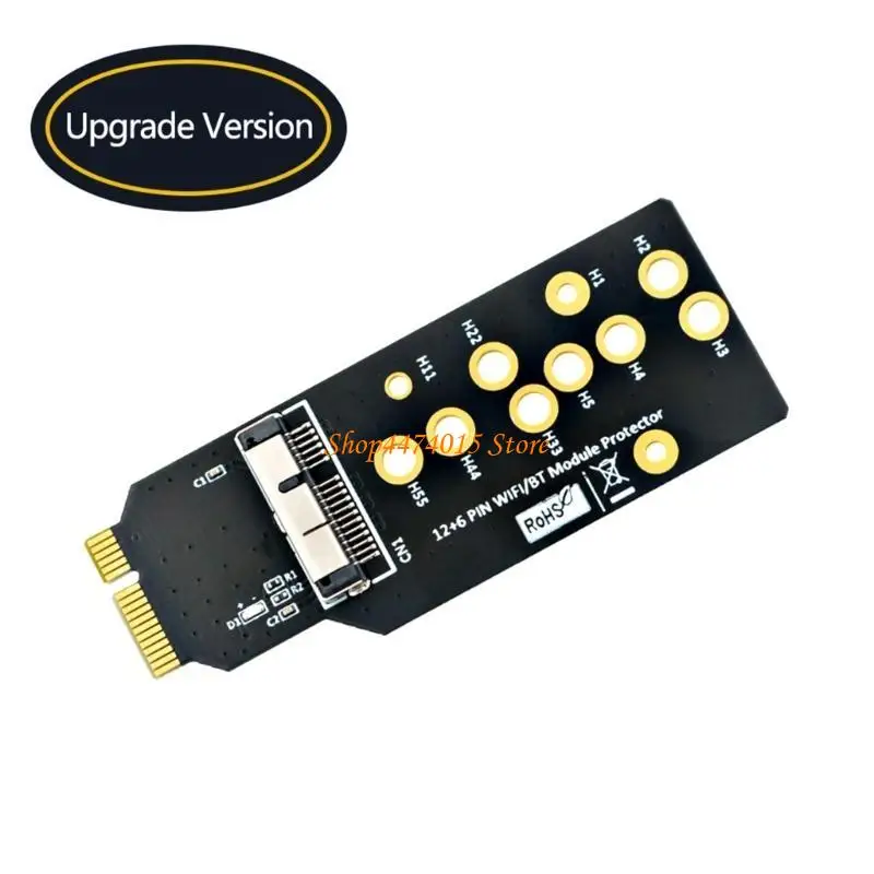 K1AA 12+6 PIN WIFI WIFI PLUETOOTH MODULE PROTERCORMER ADAPTER BCM94360CD BCM94331CD BCM94360CS BCM94360CS2 BCM943224PCIEBT2
