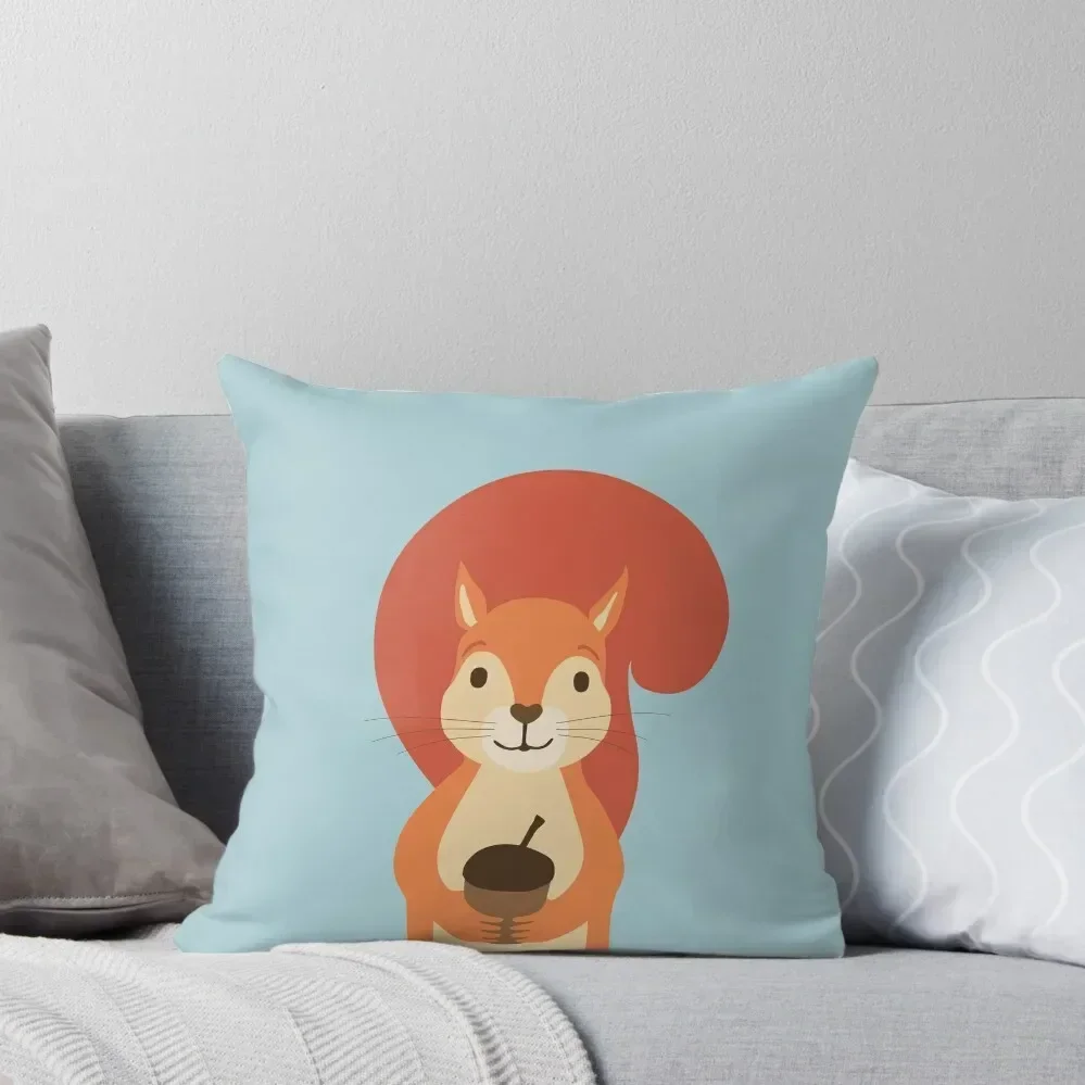 

Nutty Squirrel Throw Pillow Covers For Sofas Decorative Cushion Cover Pillow Decor Christmas Pillow Covers