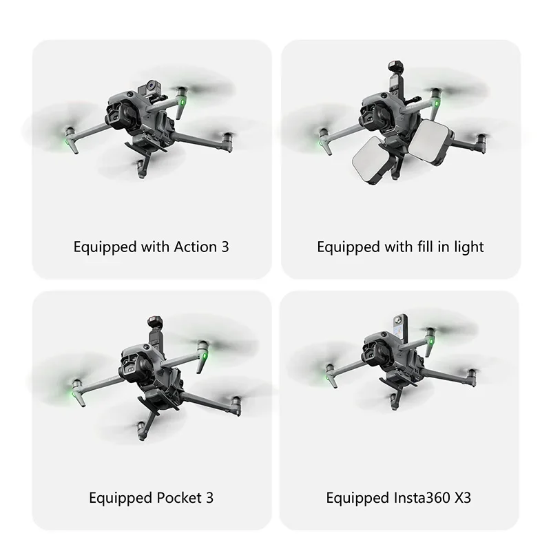 Sistem Airdrop untuk DJI Mavic 3 Pro, klasik pengiriman Dropper hadiah memancing pelempar dengan kamera dudukan roda gigi pendaratan ringan