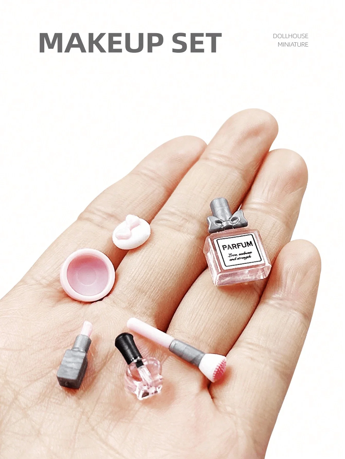 5 Pcs/Set Dollhouse Miniature  - Makeup Brush Set recension och pris