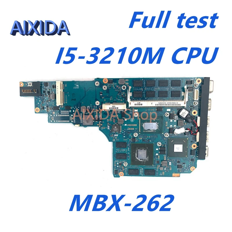 AIXIDA 1P-0128701-A011 A1884384A A1923384A For SONY vaio SVS151 SVS1512S1C V131 MBX-262 Laptop motherboard I5-3210M CPU GT640M