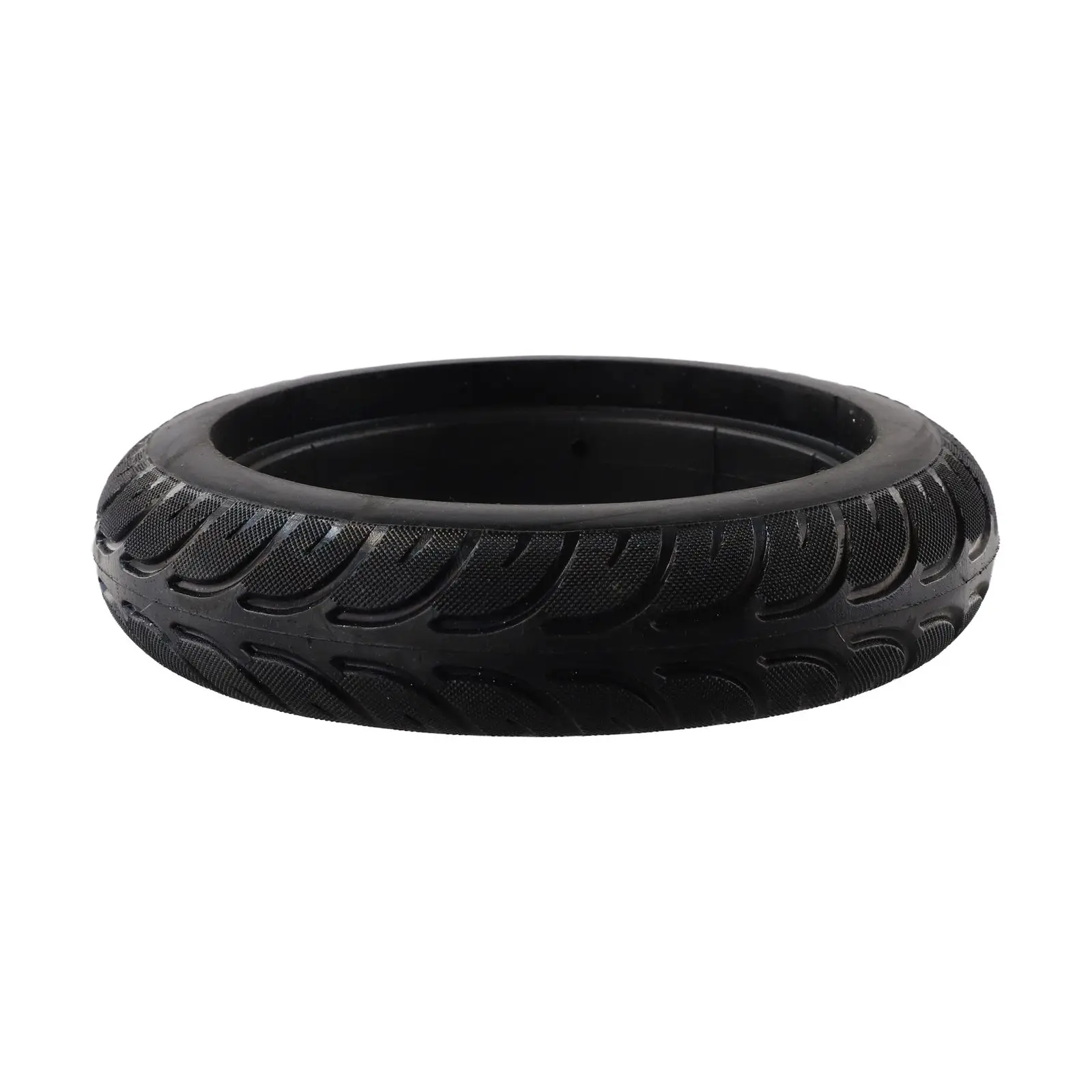 Replacement Tire 8inch 200x45 Solid Rubber Wheel for Electric Scooters Antipuncture Design with Damping Features