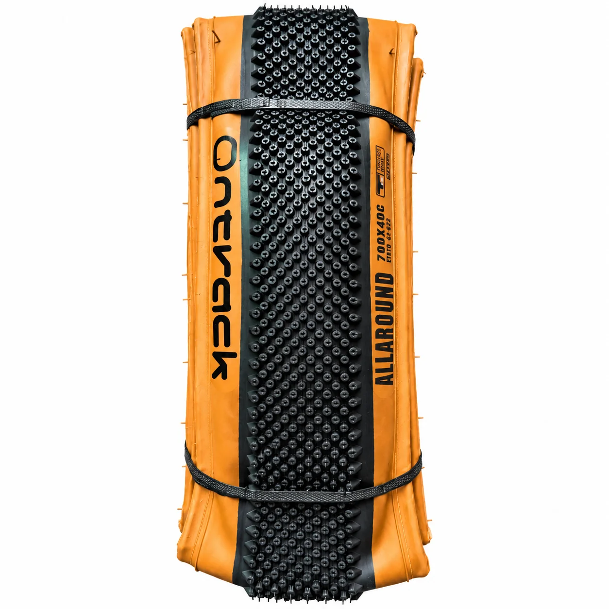 Ontrack Gravel-Bike-Reifen 700x40C 700x45C Tubeless Ready 60TPI Kevlar Faltbarer Tanwall-Fahrradreifen für Gravel, Straße und Dirt-Trail – Detail 9