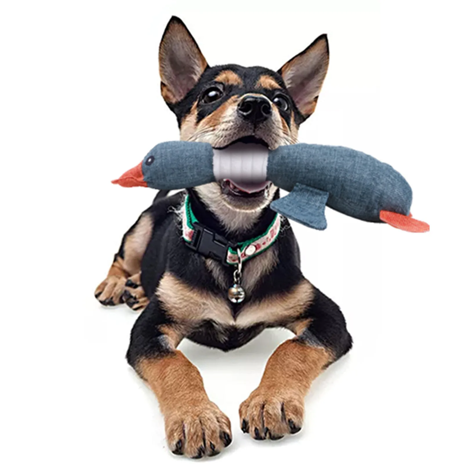 Dog Toys For Aggressive Chewers Indestructible Large Breed And Squeaky Geese For Large Small Medium Dogs