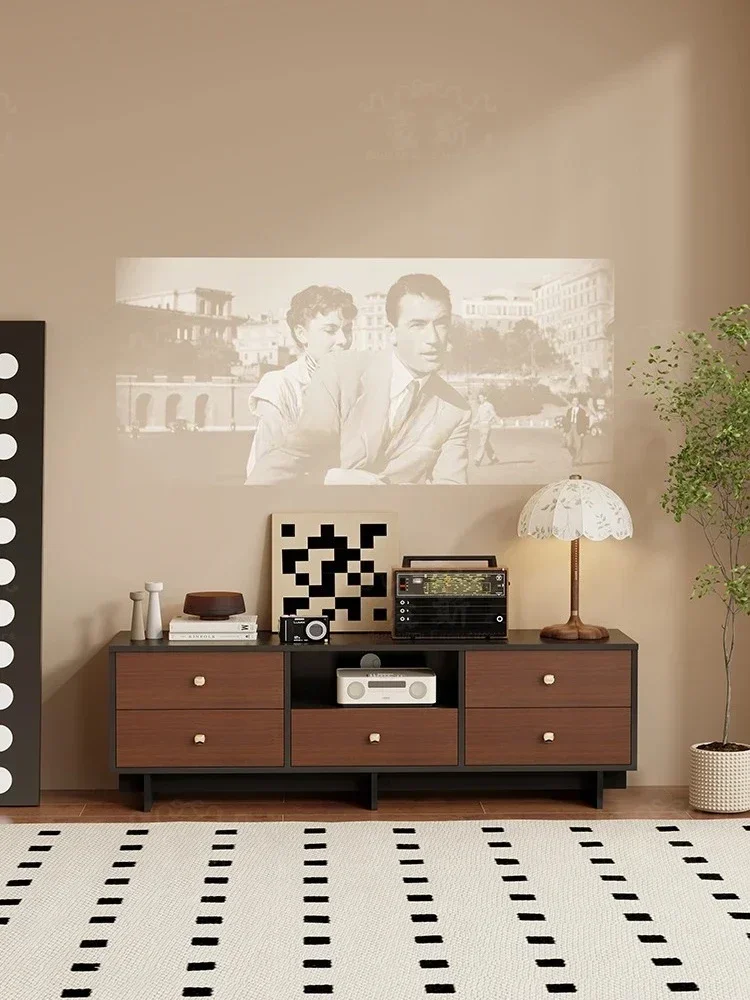 

Американский ретро-шкаф для телевизора в стиле кантри, декоративный шкаф для гостиной, минималистичный напольный шкаф для фоновой стены.