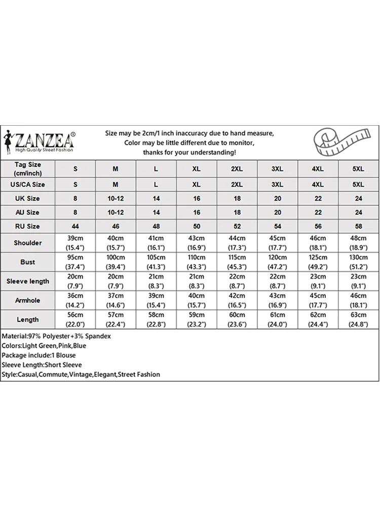 ZANZEA Fashion Summer Women Blouses Vintage Embroidery Shirts 2025 Tunic Tops Casual Loose Square Collar Short Sleeve OL Blusas