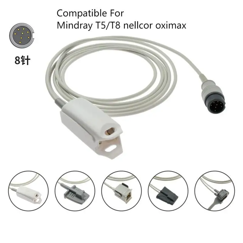 v-lock No.0101 blood oxygen saturation SPO2 for patient monitoring Mind-ray MEC1000 PM9000 T5 T8 N12 UMEC IMEC