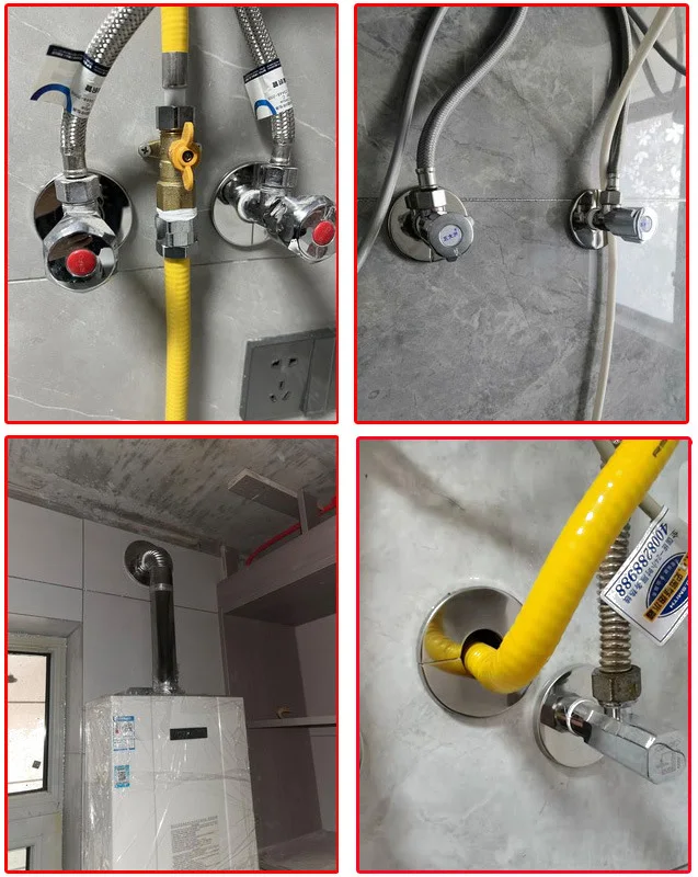 Faucet Decor Cover Self-adhesive Stainless Steel 22-34mm Split-Plug-in Shower Valve Heating Pipe Hole Wall Furniture Repairing