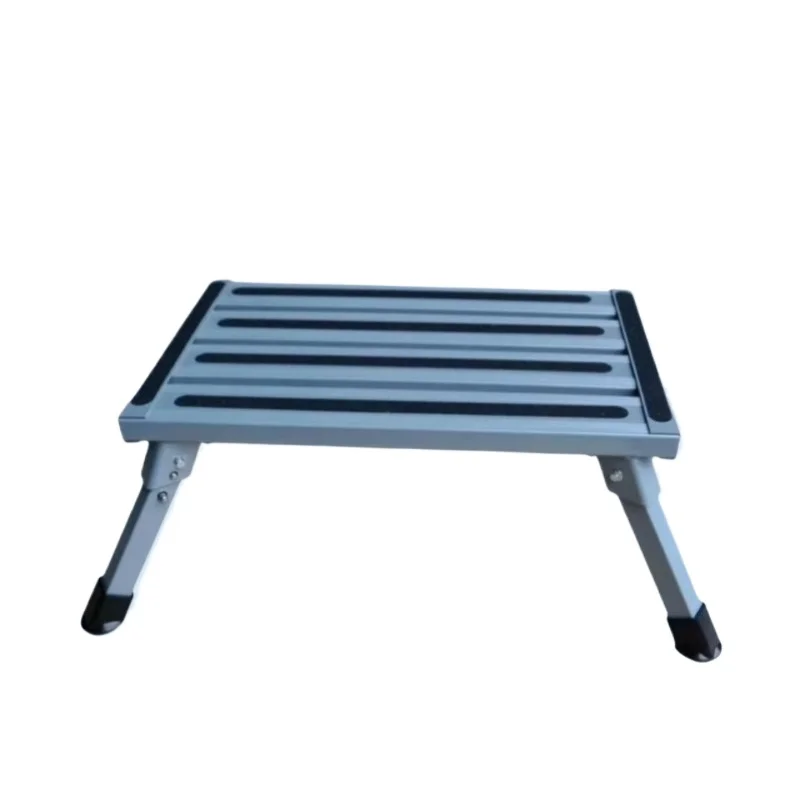 RV ladder stool Aluminum alloy stool Foldable steps RV