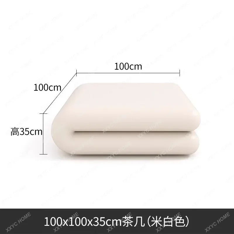 Cream Style Coffee Table  Originality Advanced Sofa Side Coffee Table Wooden Home Furniture