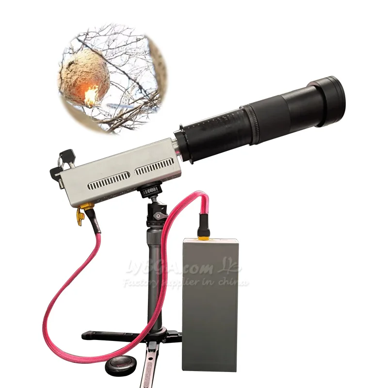 260W Laser Obstacle Removal Machines Customized Handheld Laser Retractable Lens Pump Source Laser Operating Range 20M 50M