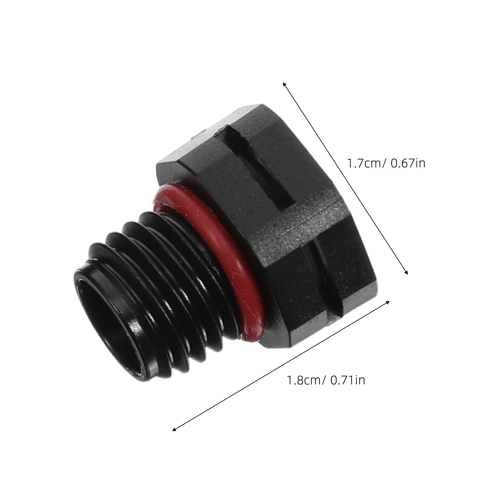 5Pcs IP68 Waterproof Breather Screw M12x1.5 Pressure Reducing Valve Air Vent Breather Plug Electrical Enclosure Moisture Control - view 6