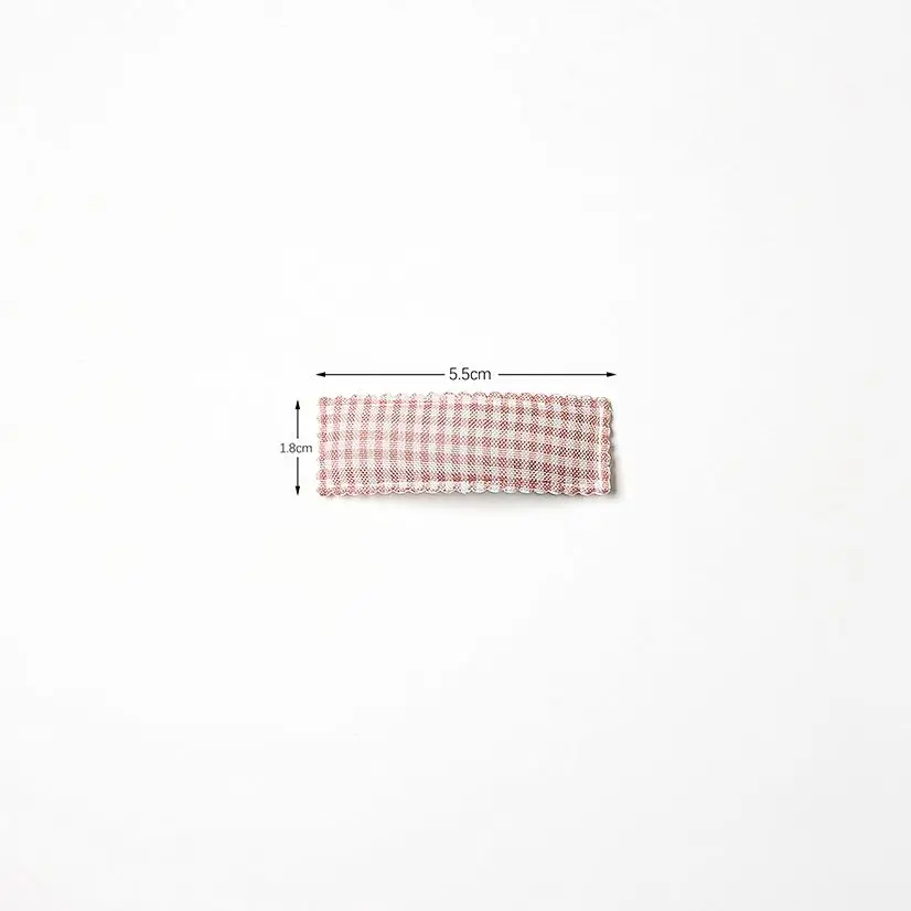 Printed Barrettes Baby Girl Hair Clips Cute Hairpins For Bebe Hair Kid Headwear Kawaii Hair Accessories Bb Lattice Clips