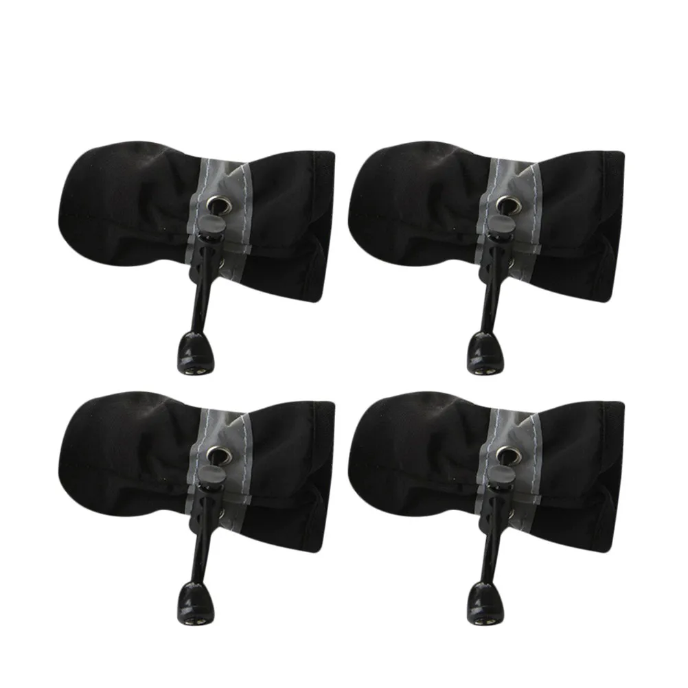 4Pcs Pet Boots for Dogs Waterproof Anti-Slip Dog Shoes Outdoor Sports Running Hiking Winter Snow Sand Protection Comfortable