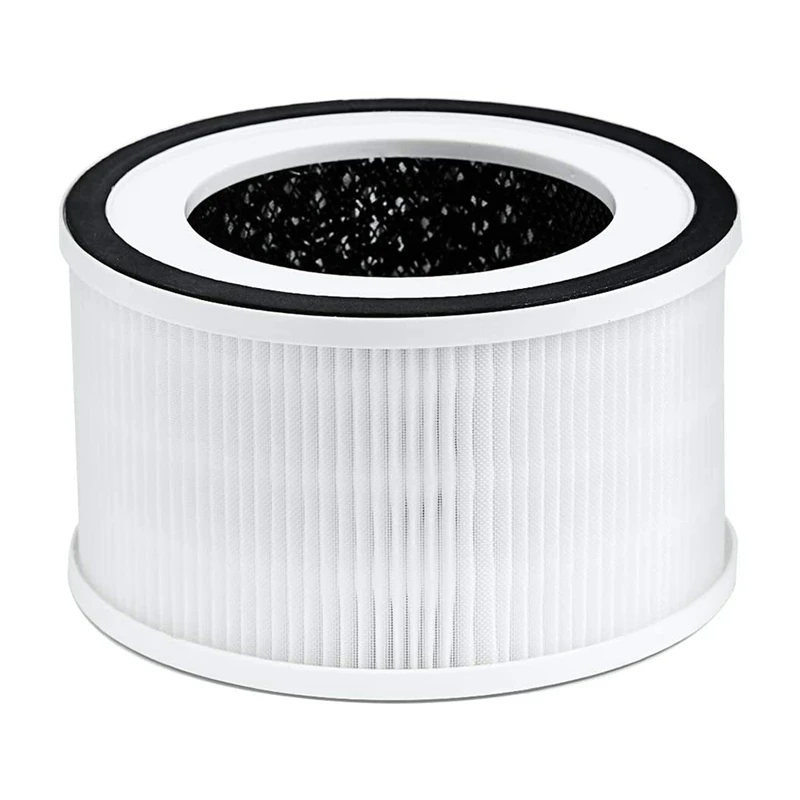 Replacement True HEPA Filter Compatible For Afloia Fillo/Halo/Allo Air Purifier 3-Stage Filtration Accessories