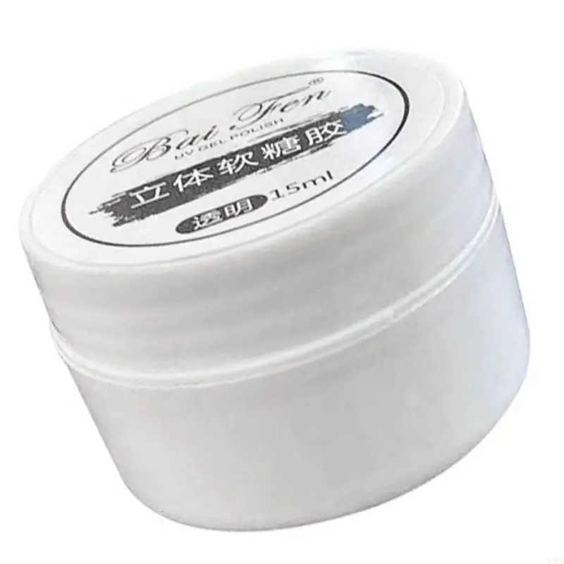 

N2UE Multi Scene Solid Gel Soft UV Resin Clay Type Strong Adehesion Elastic Bendable Art Varnish Nails Accessories