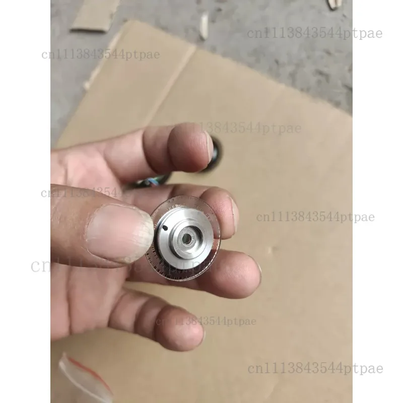 Absolute Encoder 131072 Line 8mm Conical Hole Hollow Shaft 6 Lines 5v 4 Poles (actual Picture Taken)