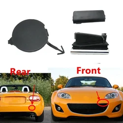 Car Front Bumper Towing Hook Cover Cap Trailer Shell For MAZDA MX-5 MX5 MIATA 2009-2012