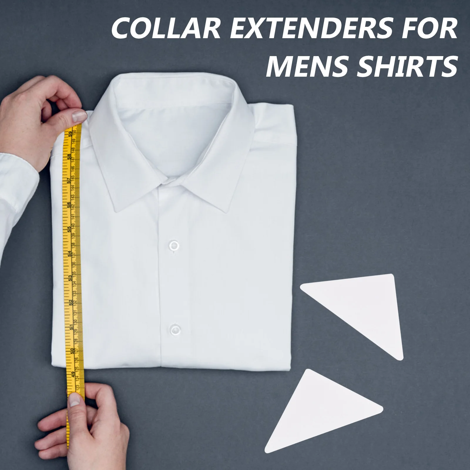 ตัวขยายปกเสื้อ 90 ชิ้น สำหรับเสื้อเชิ้ตผู้ชาย ใช้งานง่าย ทนทาน วัสดุปลอดภัย ทั้งผู้ชายและผู้หญิง ตัวขยายปกเสื้อสำหรับเสื้อเชิ้ตผู้ชาย