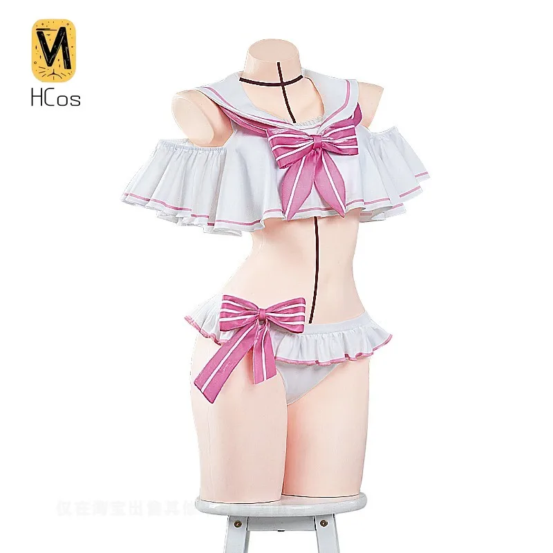 handmade-cos-outfit-blue-archive-shimoe-koharu-cosplay-costume-summer-swimsuit-anime-game-women-full-set-hcos